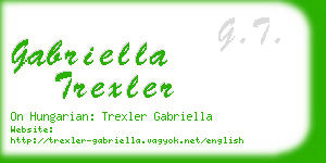 gabriella trexler business card